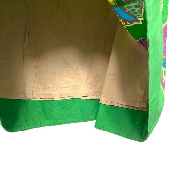 BODEN Floral Vibrant Green Skirt 10R - Picture 3 of 7
